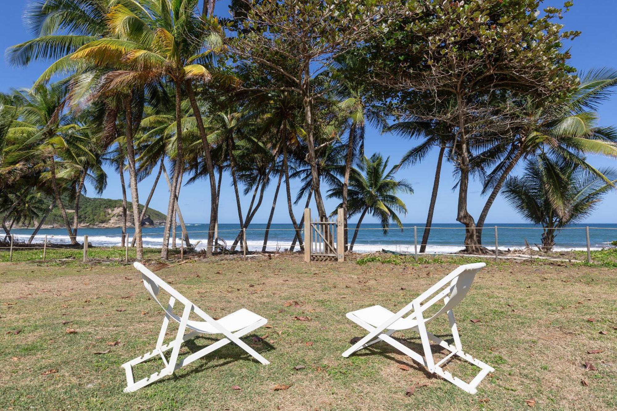 Maison D'O Baie De Saint-Jacques, Sur Une Plage Sauvage Sainte-Marie Extérieur photo