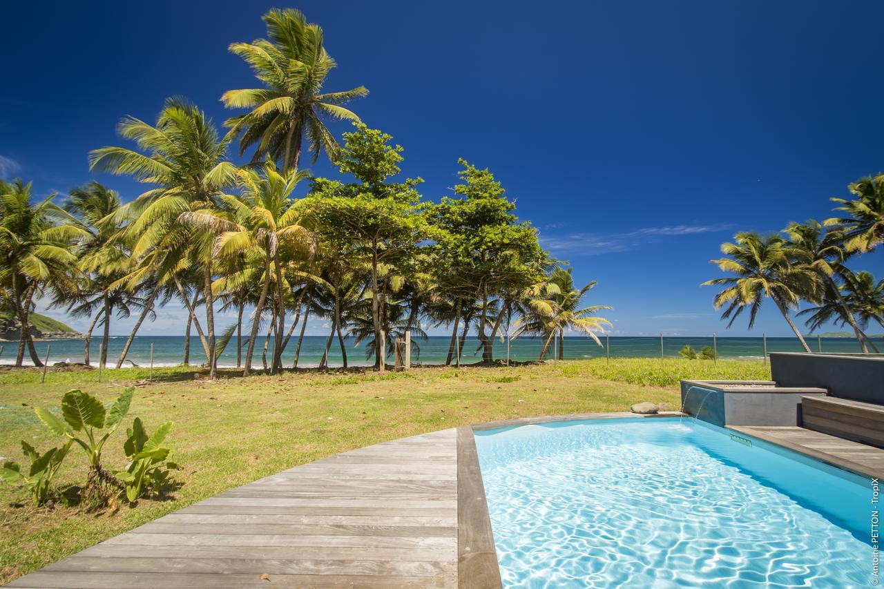 Maison D'O Baie De Saint-Jacques, Sur Une Plage Sauvage Sainte-Marie Extérieur photo
